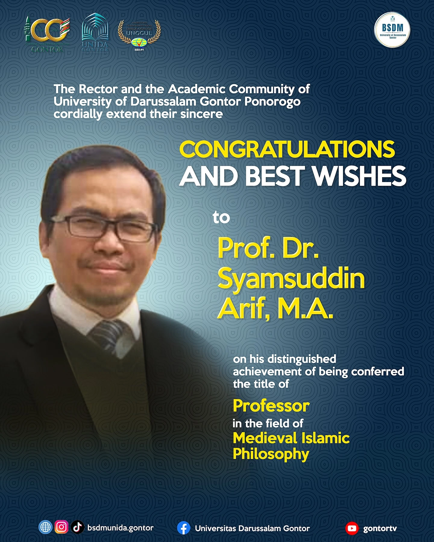 Prof Syam